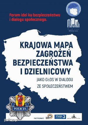 Zdjęcie przedstawiające logo Krajowej Mapy Zagrożeń Bezpieczeństwa