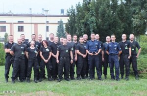 Zdjęcie przedstawiające policjantów, którzy brali udział w kursie