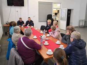 Dzielnicowi na spotkaniu z seniorami