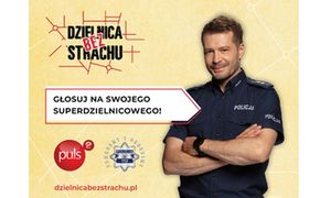 Plakat promujący serial &quot;Dzielnica bez strachu&quot;.