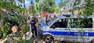 Dzielnicowi z Bemowa na pikniku