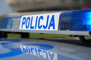Dach radiowozu z tzw. galeryjką