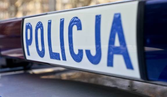 Dach radiowozu w tzw. galeryjką