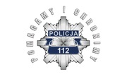 Policyjna gwiazda z hasłem Pomagamy i chronimy