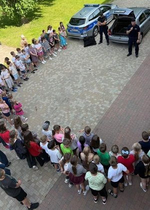 Policjanci z wizytą w szkole