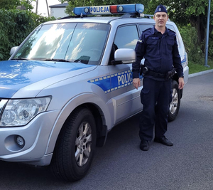 Dzielnicowy asp. Sylwester Łyp