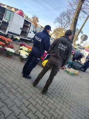 dzielnicowy podczas działań