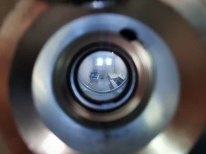 Cela aresztu widziana przez wizjer