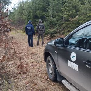 dzielnicowy podczas działań