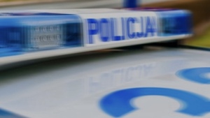 Dach radiowozu z tzw. galeryjką