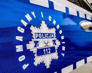 Zdjęcie przedstawiające logo Policji.